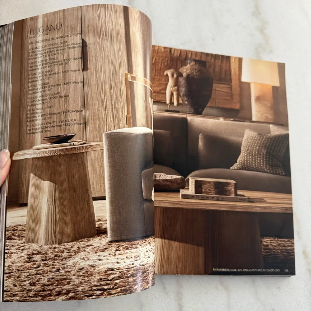 RH Restoration Hardware Magazine - Fall 2025 Interiors Catalog